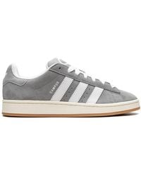 adidas - Campus 00S Brand-Stripe Low-Top Suede Trainers - Lyst