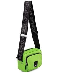 KARL LAGERFELD - Logo-Strap Shoulder Bag - Lyst