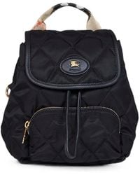 Burberry - Horseshoe Mini Nylon Backpack - Lyst