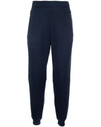 EA7 - Rubberised Logo Track Pants - Lyst