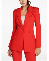 IMROSKA - Ska 5 Embellished Blazer - Lyst