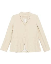 Apuntob - Notched-Lapel Button-Up Blazer - Lyst
