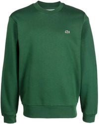 Lacoste - Sweatshirt Mit Logo-Patch - Lyst
