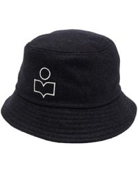Isabel Marant - Sombrero de pescador con parche del logo - Lyst