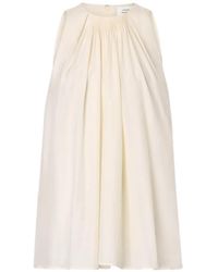 Loulou de Saison - Liao Flaring Gathered Blouse - Lyst