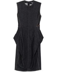 Jacquemus - Robe Sans Manches À Coutures Contrastantes - Lyst