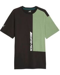PUMA - X Mercedes Amg Colourblock T-Shirt - Lyst