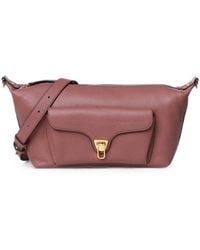 Coccinelle - Medium Beat Generation Grained Leather Shoulder Bag - Lyst