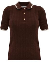 Moncler - Buttoned Polo Tops - Lyst