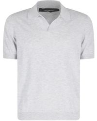 Tagliatore - Polo-Collar T-Shirt - Lyst