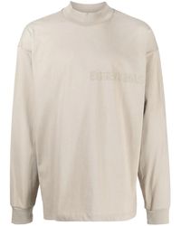 Fear Of God - Embossed-Logo Long-Sleeve T-Shirt - Lyst