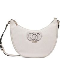 Guess - Logo-Patch Crossbody Bag - Lyst