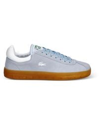 Lacoste - Logo-Embroidered Gum-Sole Sneakers - Lyst