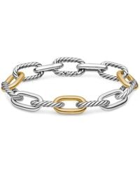 David Yurman - Bracelet Dy Madison En 18Ct Et Argent Sterling (11 Mm) - Lyst