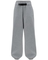 Alexander Wang - Sweatpants With A Belt - Lyst