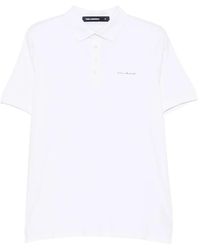 KARL LAGERFELD - Polo À Logo Imprimé - Lyst