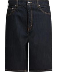 thisisneverthat - Embroidered Denim Shorts - Lyst