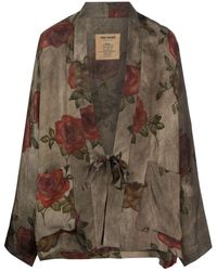 ユマ・ワン UMA WANG JORG JACKET ベージュ Mサイズ シャツジャケット