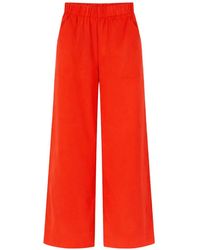 Jonathan Simkhai - Elasticated Palazzo Pants - Lyst
