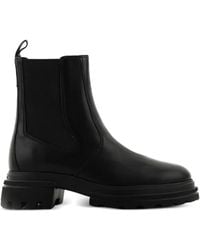 Hogan - Leather Chelsea Boots - Lyst