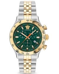 Versace - Hellenyium Chrono 43Mm Watch - Lyst