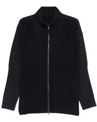 Homme Plissé Issey Miyake - Zip Pleated Jacket - Lyst