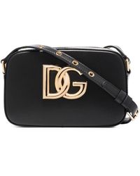 Dolce & Gabbana - Calf Leather Shoulder Bag - Lyst