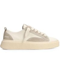 Rhun - Panelled Fluted-Sole Sneakers - Lyst
