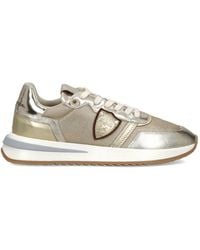 Philippe Model - Tropez 2.1 Shield-Patch Low-Top Sneakers - Lyst