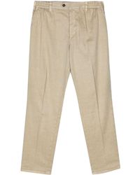 PT Torino - Mid-rise Tapered Trousers - Lyst
