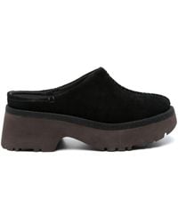 UGG - New Heights 50mm Suede Clogs - Lyst