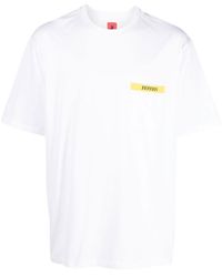 Ferrari - Camiseta con logo estampado - Lyst