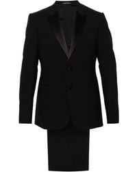 Emporio Armani - Single-breasted Virgin Wool-blend Suit - Lyst
