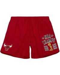 Mitchell & Ness - Chicago Bulls 6X Champions Heritage Shorts - Lyst