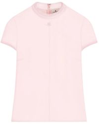 Courreges - Camisa De Manga Corta - Lyst