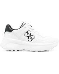 Guess - Logo-Print Sneakers - Lyst