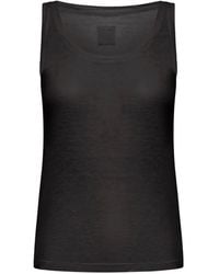 120% Lino - Scoop-Neck Linen Top - Lyst