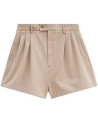 Filippa K - Short En Coton Biologique À Taille Haute - Lyst