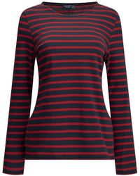 Saint James - Striped Long-Sleeve T-Shirt - Lyst