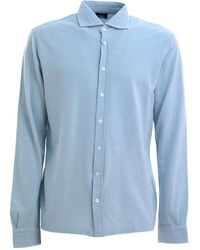 Barba Napoli - Long-Sleeve Button-Down Shirt - Lyst