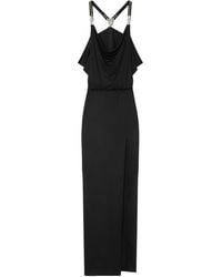 Versace - Maxi-Jurk Met Bandjes Met Studs - Lyst