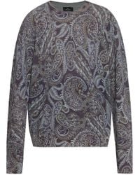 Etro - Patterned Sweater - Lyst