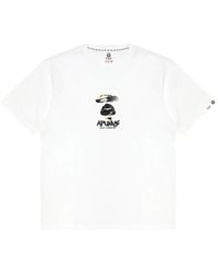 Aape By A Bathing Ape - Graphic Print T-Shirt - Lyst