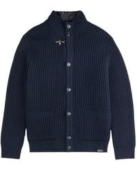 Fay - Cardigan En Maille Gaufrée 3 En 1 - Lyst