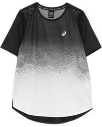 Asics - Road Fade Ss Top - Lyst