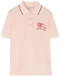 Burberry - Heart Knight Cotton Polo Shirt - Lyst
