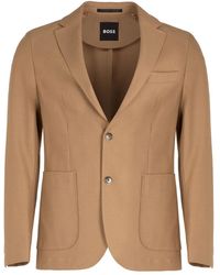 BOSS - Double-Breasted Two-Pocket Blazer - Lyst