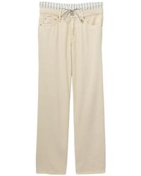 Rag & Bone - Striped-Waist Trousers - Lyst