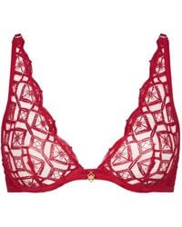 Aubade - Sense Of Illusion Plunge Triangle Bra - Lyst