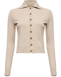 MM6 by Maison Martin Margiela - スプレッドカラー カーディガン - Lyst
